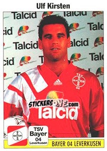 Cromo Ulf Kirsten - German Football Bundesliga 1994-1995 - Panini