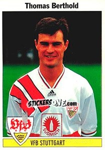 Sticker Thomas Berthold - German Football Bundesliga 1994-1995 - Panini