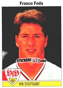 Sticker Franco Foda - German Football Bundesliga 1994-1995 - Panini