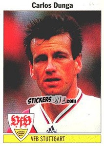 Sticker Carlos Dunga - German Football Bundesliga 1994-1995 - Panini