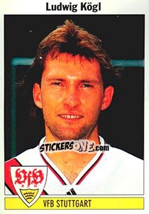 Sticker Ludwig Kögl - German Football Bundesliga 1994-1995 - Panini