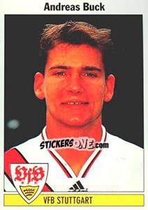 Sticker Andreas Buck - German Football Bundesliga 1994-1995 - Panini