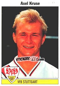 Sticker Axel Kruse - German Football Bundesliga 1994-1995 - Panini