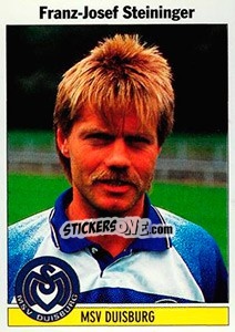 Sticker Franz-Josef Steininger