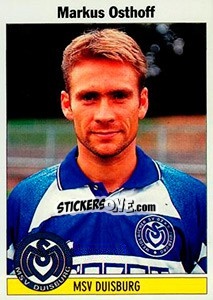 Sticker Markus Osthoff - German Football Bundesliga 1994-1995 - Panini