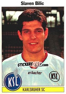 Sticker Slaven Bilic - German Football Bundesliga 1994-1995 - Panini