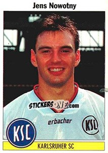 Figurina Jens Nowotny - German Football Bundesliga 1994-1995 - Panini