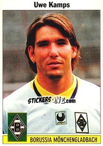 Cromo Uwe Kamps - German Football Bundesliga 1994-1995 - Panini
