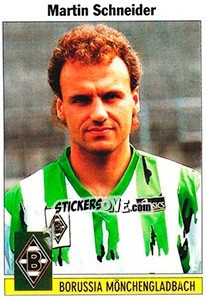 Cromo Martin Schneider - German Football Bundesliga 1994-1995 - Panini
