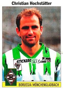 Sticker Christian Hochstätter - German Football Bundesliga 1994-1995 - Panini