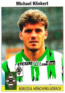 Sticker Michael Klinkert - German Football Bundesliga 1994-1995 - Panini