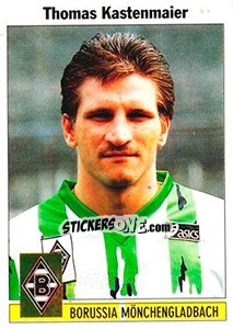 Sticker Thomas Kastenmaier - German Football Bundesliga 1994-1995 - Panini