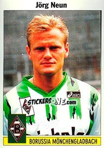 Sticker Jörg Neun - German Football Bundesliga 1994-1995 - Panini