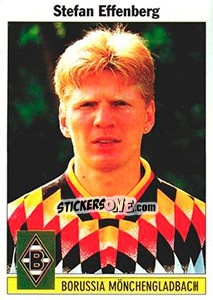 Cromo Stefan Effenberg - German Football Bundesliga 1994-1995 - Panini