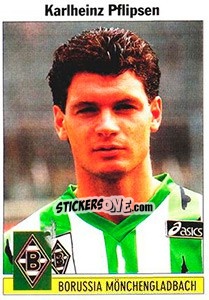 Cromo Karlheinz Pflipsen - German Football Bundesliga 1994-1995 - Panini