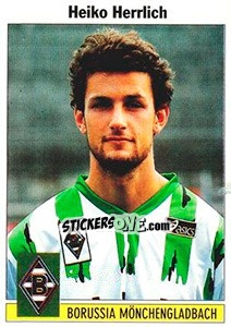 Cromo Heiko Herrlich - German Football Bundesliga 1994-1995 - Panini