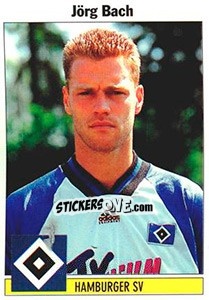 Cromo Jörg Bach - German Football Bundesliga 1994-1995 - Panini