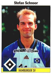 Cromo Stefan Schnoor - German Football Bundesliga 1994-1995 - Panini