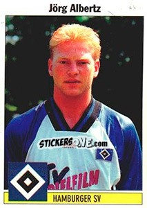 Sticker Jörg Albertz - German Football Bundesliga 1994-1995 - Panini