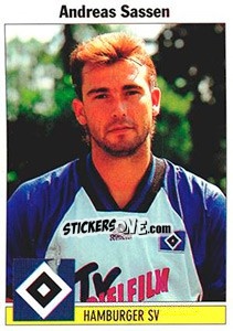 Sticker Andreas Sassen - German Football Bundesliga 1994-1995 - Panini