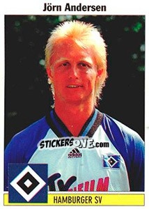 Sticker Jörg Andersen - German Football Bundesliga 1994-1995 - Panini