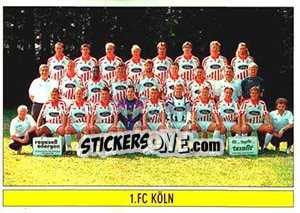 Sticker Mannschaftsbild - German Football Bundesliga 1994-1995 - Panini