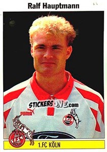 Sticker Ralf Hauptmann - German Football Bundesliga 1994-1995 - Panini
