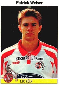 Cromo Patrick Weiser - German Football Bundesliga 1994-1995 - Panini