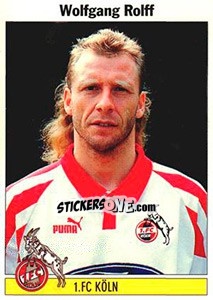 Cromo Wolfgang Rolff - German Football Bundesliga 1994-1995 - Panini
