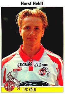 Sticker Horst Heldt - German Football Bundesliga 1994-1995 - Panini