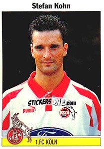 Cromo Stefan Kohn - German Football Bundesliga 1994-1995 - Panini