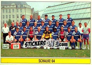 Sticker Mannschaftsbild - German Football Bundesliga 1994-1995 - Panini