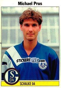 Sticker Michael Prus - German Football Bundesliga 1994-1995 - Panini