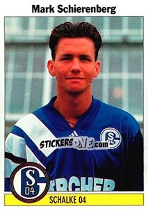 Figurina Mark Schierenberg - German Football Bundesliga 1994-1995 - Panini
