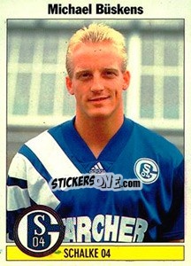 Cromo Michael Büskens - German Football Bundesliga 1994-1995 - Panini