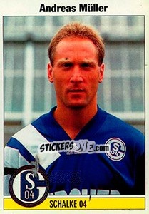 Sticker Andreas Müller - German Football Bundesliga 1994-1995 - Panini