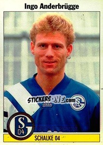 Cromo Ingo Anderbrügge - German Football Bundesliga 1994-1995 - Panini