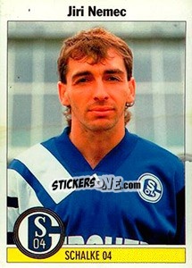 Sticker Jiri Nemec - German Football Bundesliga 1994-1995 n. 233 - Panini