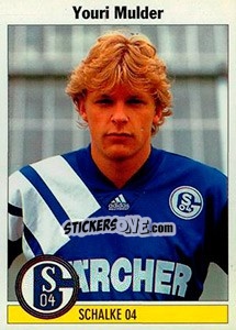 Sticker Youri Mulder - German Football Bundesliga 1994-1995 - Panini