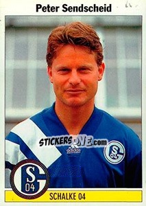 Sticker Peter Sendscheid - German Football Bundesliga 1994-1995 - Panini