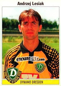 Cromo Andrzej Lesiak - German Football Bundesliga 1994-1995 - Panini