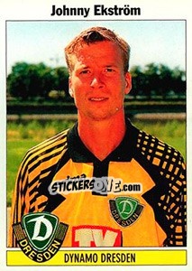 Sticker Johnny Ekström - German Football Bundesliga 1994-1995 - Panini