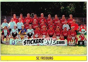 Sticker Mannschaftsbild - German Football Bundesliga 1994-1995 - Panini
