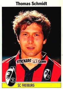Sticker Thomas Schmidt - German Football Bundesliga 1994-1995 - Panini
