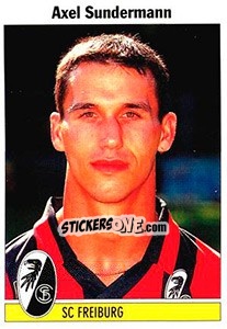 Sticker Axel Sundermann - German Football Bundesliga 1994-1995 - Panini