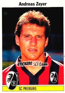 Sticker Andreas Zeyer - German Football Bundesliga 1994-1995 - Panini