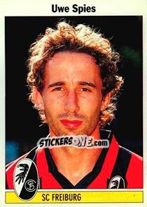 Sticker Uwe Spies - German Football Bundesliga 1994-1995 - Panini