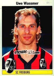 Sticker Uwe Wassmer - German Football Bundesliga 1994-1995 - Panini
