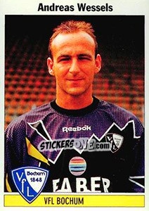Sticker Andreas Wessels - German Football Bundesliga 1994-1995 - Panini