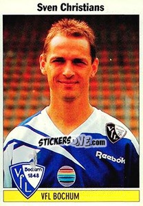 Sticker Sven Christians - German Football Bundesliga 1994-1995 - Panini